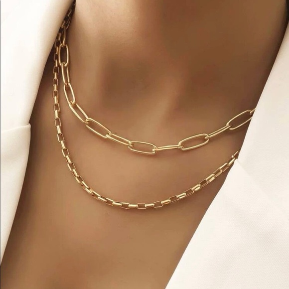 Jewelry - ✨Double Chain Gold Necklace (Boutique)